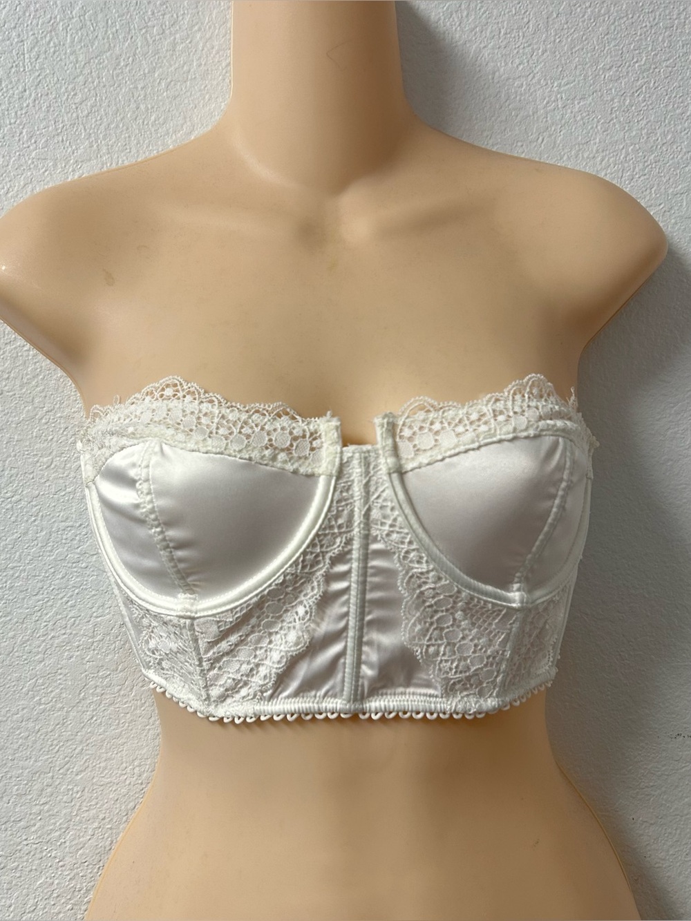 Intimately Free People Strapless Bra Bustier White Womens Small
